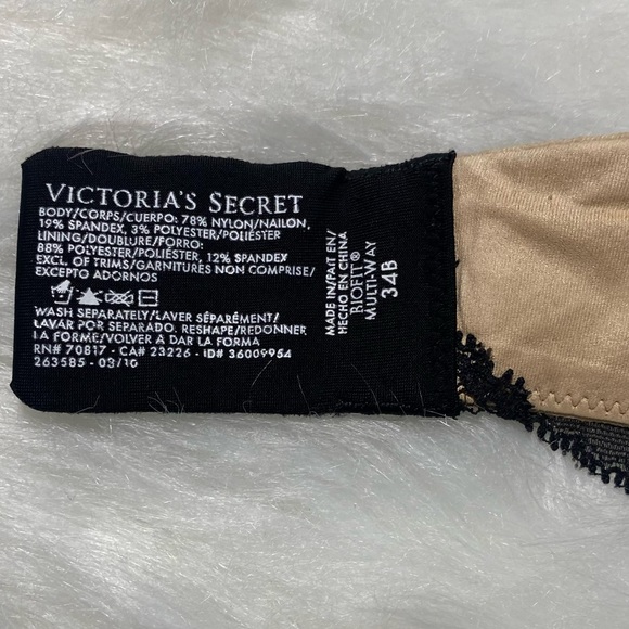 Victoria’s Secret BIOFIT Stape Less Bra Size 34B - Picture 4 of 4